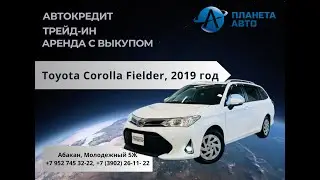 Toyota Corolla Fielder, 2019 год