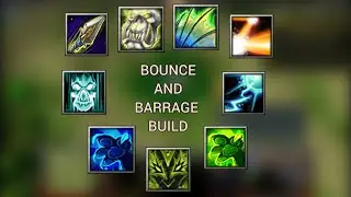 WARCRAFT 3 - TOWER SURVIVORS #19 - BOUNCE AND BARRAGE BUILD