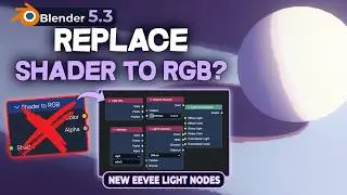 Blender 5.3’s New EEVEE Light Nodes Explained | NPR & Anime Shading
