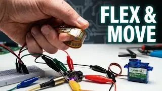 Program a Flex Sensor & Servo using a Gemma Board, Arduino