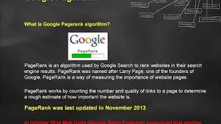 Google Page rank and Alexa