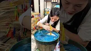I Tried Chinese Lacquer Art&hellip;It&rsquo;s Way Cooler Than I Expected #lacquer #art #diyhandmade #diy #shorts