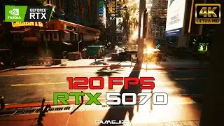 Pathtracing Cyberpunk 2077 RTX 5070 12GB Multi Frame Generation MFG 4x Realistic QHD Raytracing