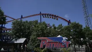 Patriot - Worlds of Fun - Bolliger & Mabillard (B&M) - Inverted Coaster - Offride