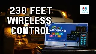 Mictuning P1S Switch Panel with Wireless Remote | features and long range testing