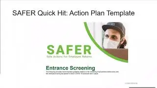 Safe Actions for Employee Returns: Entrance Screening