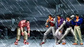 [KOF Mugen] Orochi Daimon vs Robert Garcia Team