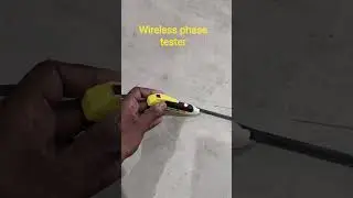 WIRELESS PHASE TESTER # TESTER#LINE TESTER#HOW#cabletesting #cabletester #testmeasurement
