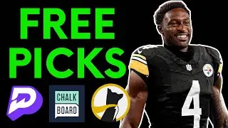 NFL TNF PRIZEPICKS STEELERS BENGALS BEST BETS💥 | PLAYER PROPS Thursday October 16th #nfl