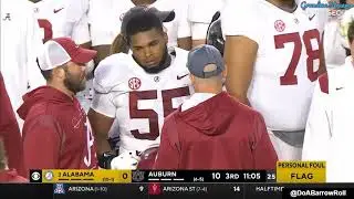 Alabama OL/Offense vs Auburn Defense (2021)