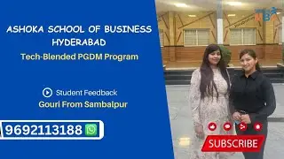 Ashoka School Of Business Hyderabad | PGDM | Placements | Students Review | 9692113188 #ASB #pgdm