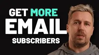Blogger? Use This EXACT System To Get Your First 10k Email Subscribers