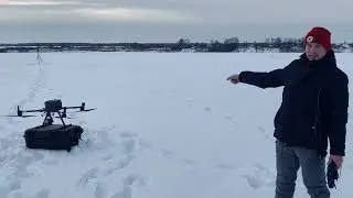 Построение топографического плана с помощью ВЛС DJI Zenmuce L1 Лидар БВС Matrice 300 RTK