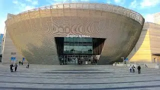 4K Super Bowl! Grand Canal Place, Hangzhou Virtual Tour, Real China Street View | 超级碗！大运河畔 乐堤港商业街