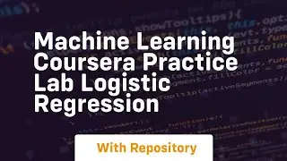 machine learning coursera practice lab logistic regression
