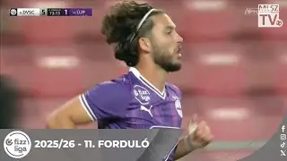 Lacoux Tom Jacques Daniel g&oacute;lja a DVSC &ndash; &Uacute;jpest FC m&eacute;rkőz&eacute;sen