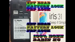 Lava Iris 31 google account lock/Set dead Solution 100%