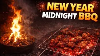 New Year Midnight BBQ | First Vlog 🎆🔥 #FirstVlog #DailyVlog #LifestyleVlog #NewYearBBQ #MidnightBBQ 
