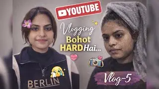 YouTube vlogging bohot hart hai😥 || Vlog-5 || #funny #youtubvlogs #dailyvlogs #begginers 