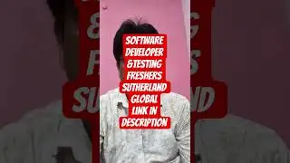 Freshers & Experience testing &ndash; Sutherland Software Engineer Jobs 2025