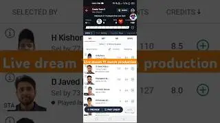 Live STA VS KMS Dream 11 production, #stavskms #stavskmst20