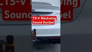 Cadillac CT5-V Blackwing Stock Exhaust Sound Comparison