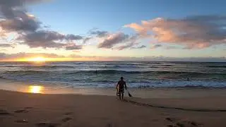 WPB - DEC 31 AM 1/2 - Sunrise Surf Check - RAW - GoPro Hero8 - Hawaii