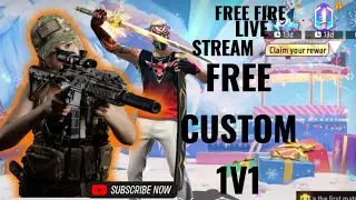 LIVE STREAM 1V1 CUSTOM FREEE || NO PAID