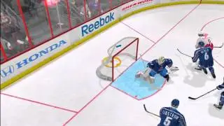 NHL12 - No Look Backhand Out of Mid Air