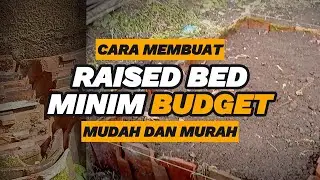 Cara Membuat Raised Bed dari Genteng Bekas | Kebun Pekarangan Pemula (Part 4) #belajarberkebun