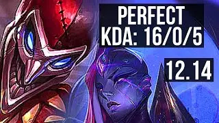 SHACO vs BEL'VETH (JNG) | 16/0/5, 6.1M mastery, Legendary, 1400+ games | EUW Diamond | 12.14