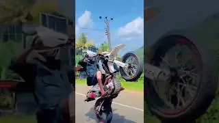 Bike waddo || බයික් වැඩ්ඩො wrx stunt #yamaha #wrx #statusvideo #stunt