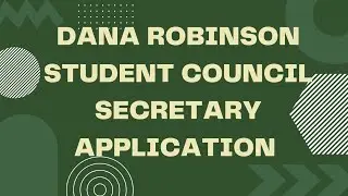 2022-2023 Student Council Secretary