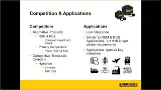 Product Training Webinar - Low Height Cylinders, Lifting Wedge and Cutters | Enerpac