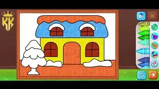 house kids coloring book/kids drawing coloring/kids kings tamil