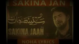 Sakina Jan Lyrics | Farhan Ali Waris | New Noha 2021