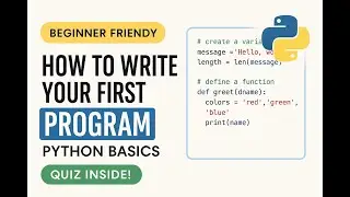 How to Name Variables in Python – Rules, Best Practices & Quiz for Beginners