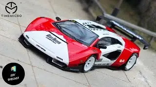 Lamborghini Countach LPI800-4 Marlboro Livery by Time Micro x PSC Design 1/64 | UNBOXING and REVIEW