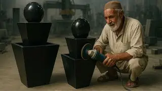 Beautiful Large Unique Fountain Manufacturing Process