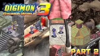 Spamming DNA Digivolution! Tough Fights 😫 | Digimon World 3 Playthrough - Part 2 | Domin0