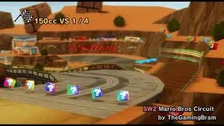 Mario Kart&reg; Wii - SW2 Mario Bros Circuit [Toad Gameplay]