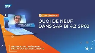 Quoi de neuf dans SAP BI 4.3 SP02