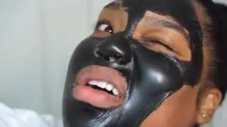 BLACK MASK POUR HOMME & FEMME, MASQUE NOIR UNISEX SOIN DU VISAGE MASK ANTI POINT NOIR 300g