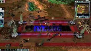 CNC 3 Kane's Wrath ZOCOM против 2 жестоких ИИ - Сбалансированный (Nod)