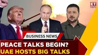 Russia, Ukraine & US To Hold Trilateral Talks In UAE | Beginning Of The End Of War? | Business News
