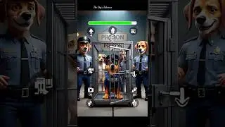 Rescuing the police dog@TheDogsTaleverse#BravePolice & Military Dogs#Real Hero Stories#shorts