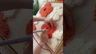 Flower Punch needle embroidery kits