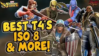 Invaders Team Build Guide - Best T4s, Iso 8, Placement & More - Marvel Strike Force - MSF