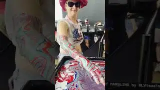 Body Marbling Arm Paint Dip at Faster Horses Festival Shorts 329