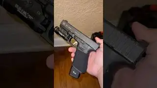 Glock 20c with a frt 🙂&zwj;&harr;️🌚🔥😮&zwj;💨 #airsoft #glock20 #slrmagextension